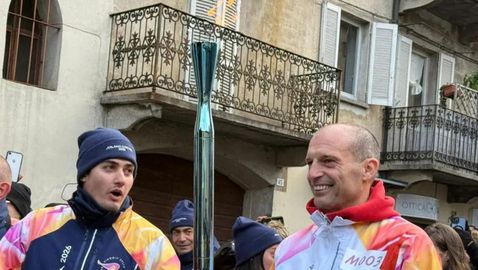 Алегри стана поредният факлоносец на Милано Кортина 2026