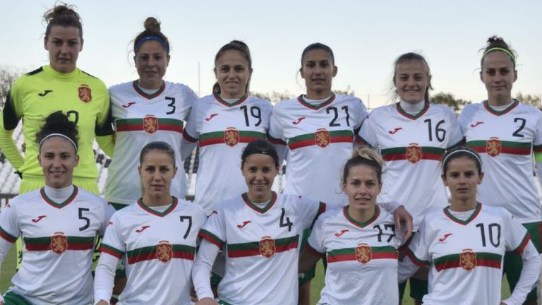 Женският национален отбор на България по футбол завърши 1 1 с