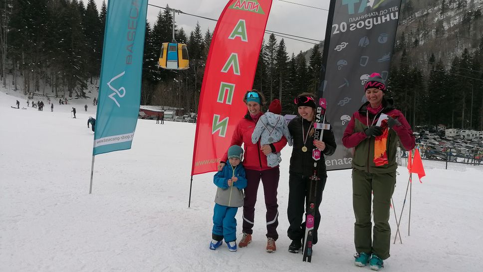 Осичкина и Калистрин спечелиха индивидуалното състезание на Държавното по ски-алпинизъм