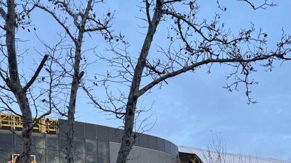 Фасадата на "Колежа" придобива напълно завършен вид