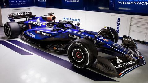 Уилямс представи FW47 в специални цветове и направи шейкдаун