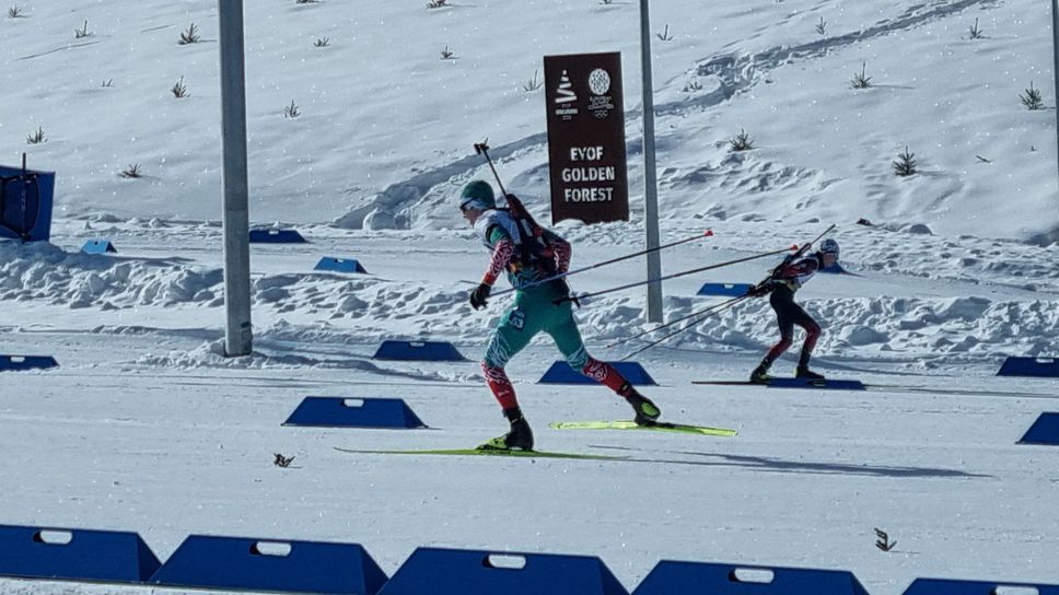 Биатлонистът Георги Джоргов отново пети на Олимпийския фестивал в Грузия