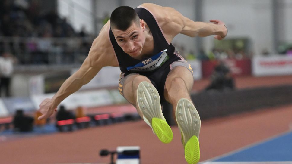 Божидар Саръбоюков постави нов национален рекорд в скока на дължина