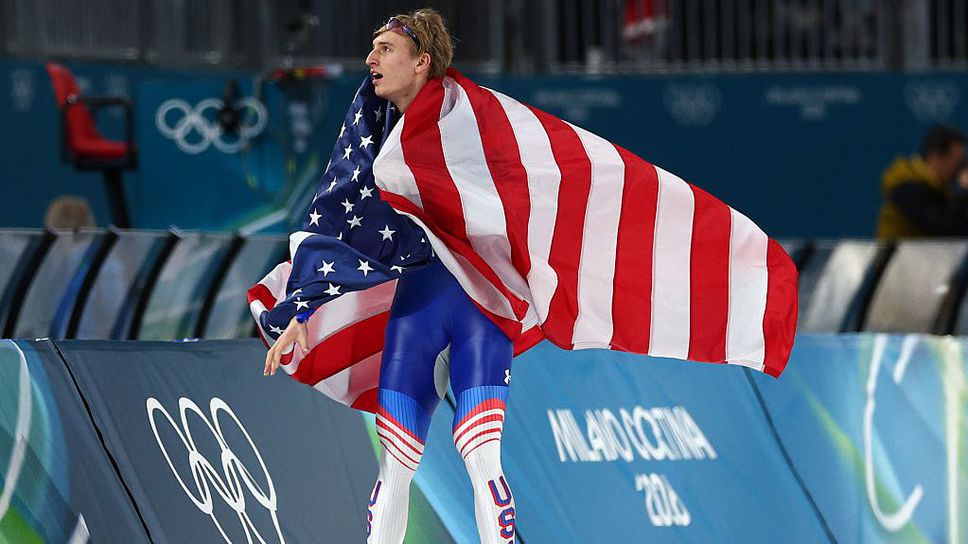 Американецът Джордан Щолц спечели олимпийската титла на 500 метра мъже