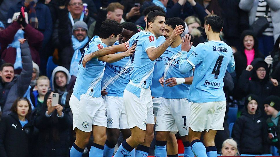 Манчестър Сити преодоля четвъртия кръг без да се напряга