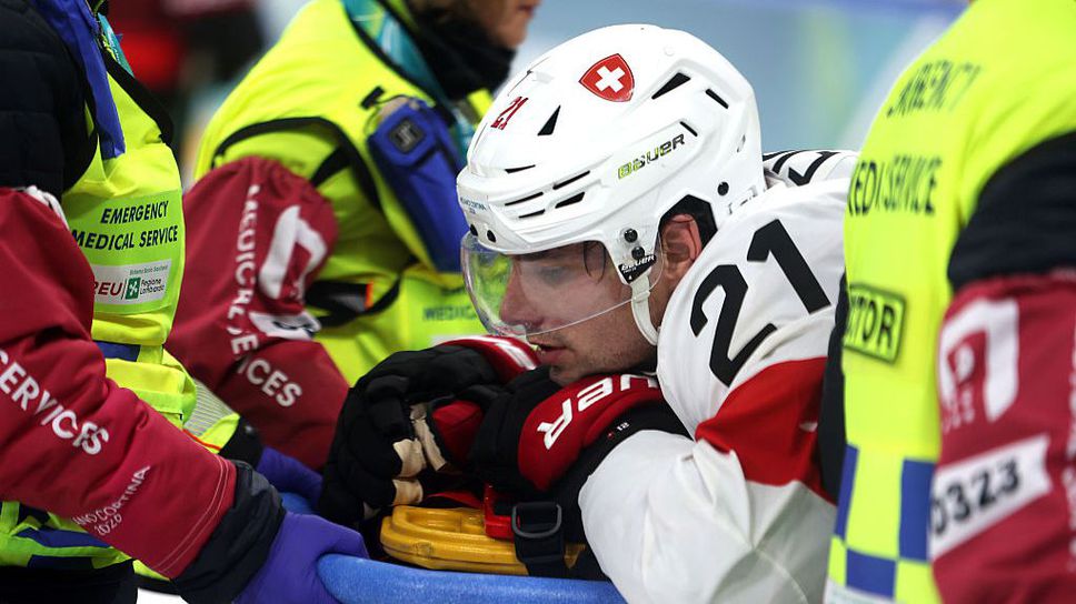 Олимпийските игри завършиха за центъра на швейцарския национален отбор по