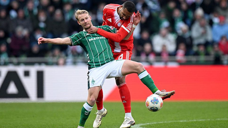 Вердер 0:0 Байерн, добри начални минути за домакините