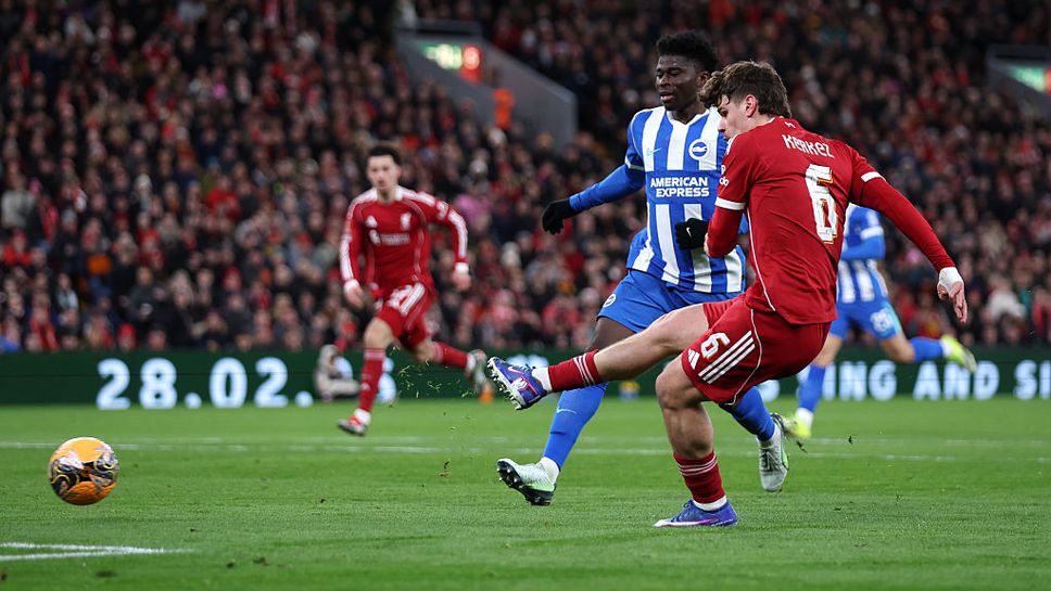 Ливърпул 0:0 Брайтън, "чайките" започват по-добре двубоя