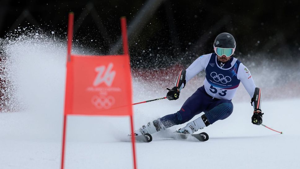 Калин Златков в топ 40 след първия манш на гигантския слалом