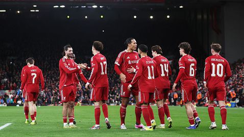 Убедителен успех на Ливърпул над Брайтън прати мърсисайдци в следващата фаза на ФА Къп