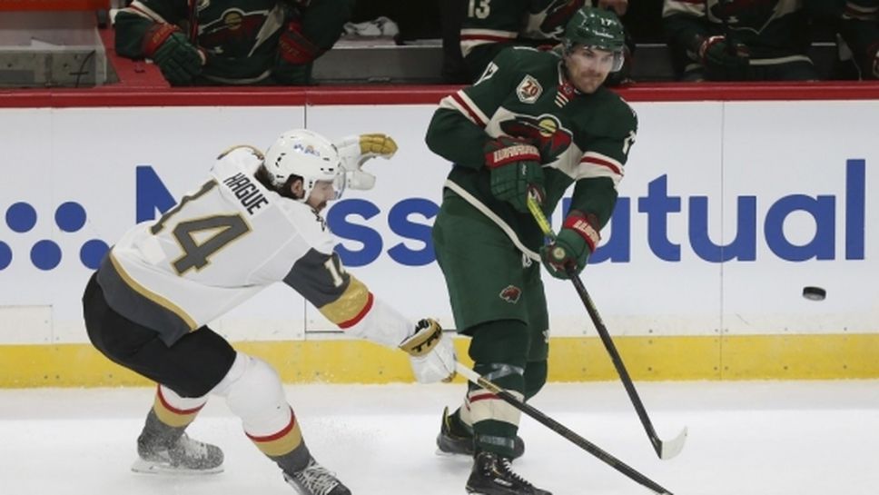 С два гола на Йоел Ериксон Ек Минесота победи Вегас