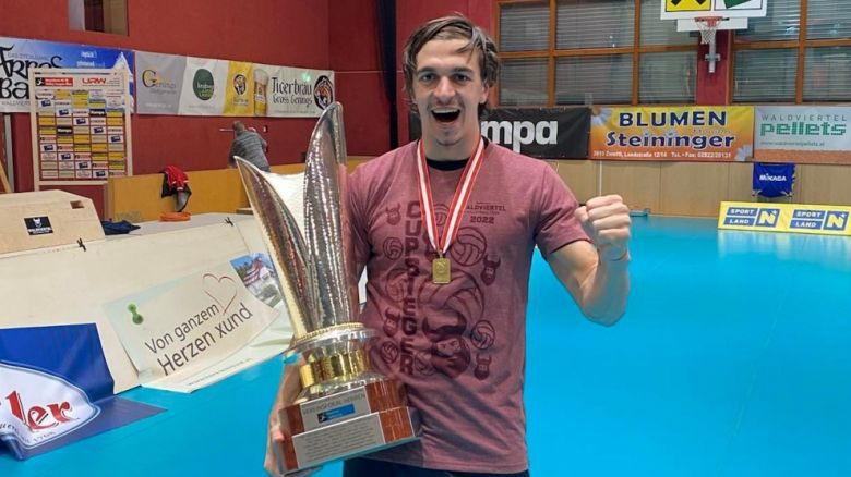 Валентин Благинов и Валдфиртел триумфираха с Купата на Австрия 🏐🏆