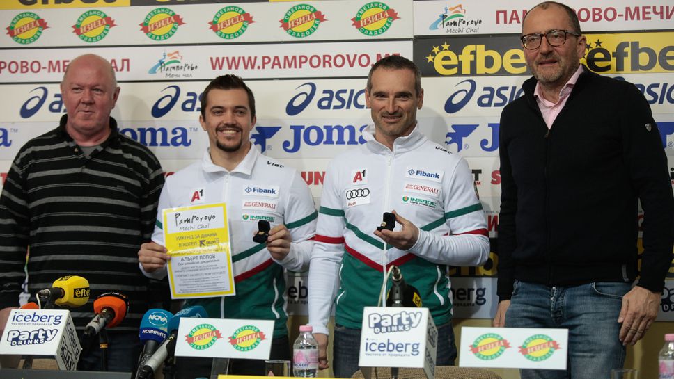 Алберт Попов и Ивайло Борисов получават наградите за спортист и треньор на февруари