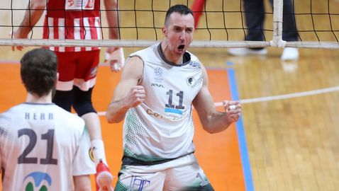Боян Йорданов и Милон направиха истинско чудо срещу Олимпиакос в полуфинал №2