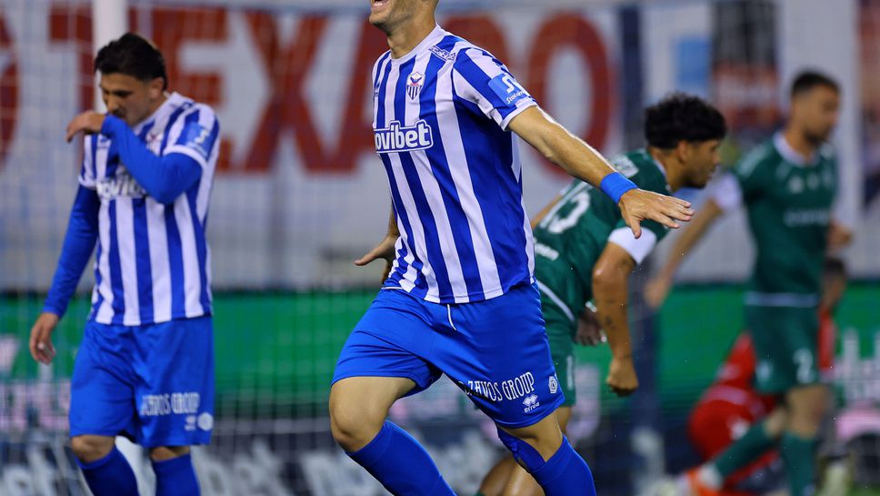 Българският нападател Атанас Илиев изигра поредния си силен мач в