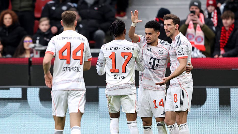 Леверкузен 1:1 Байерн, Диас изравни за баварците