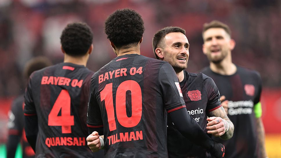 Леверкузен 1:0 Байерн, Алейш Гарсия изведе "аспирините" напред