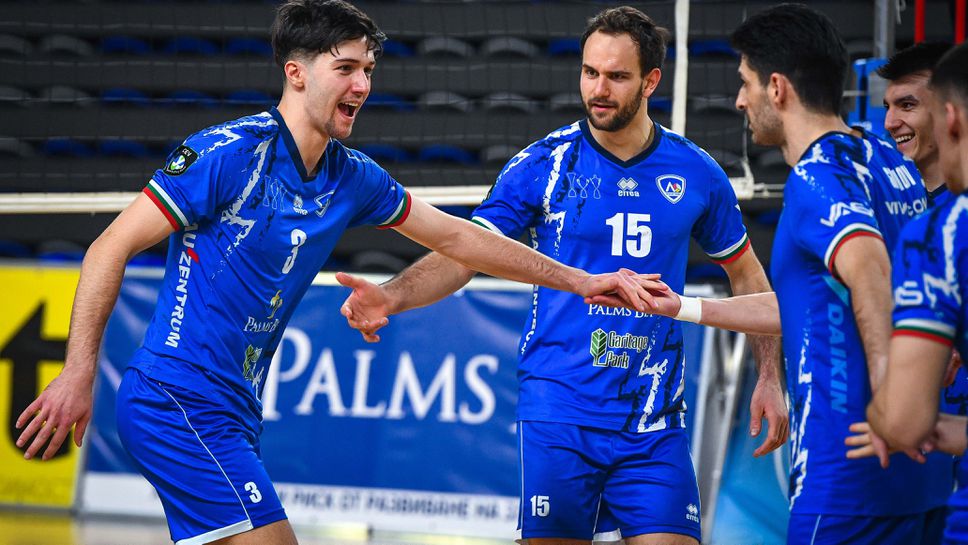 Левски спечели редовния сезон в efbet Супер Волей