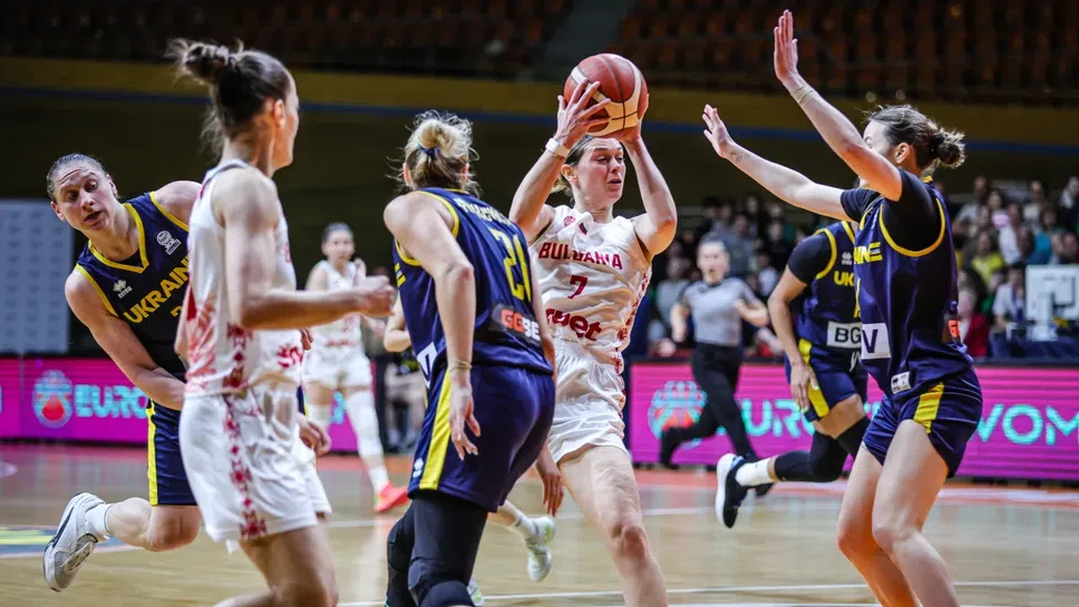 Комфортна преднина за България срещу Украйна