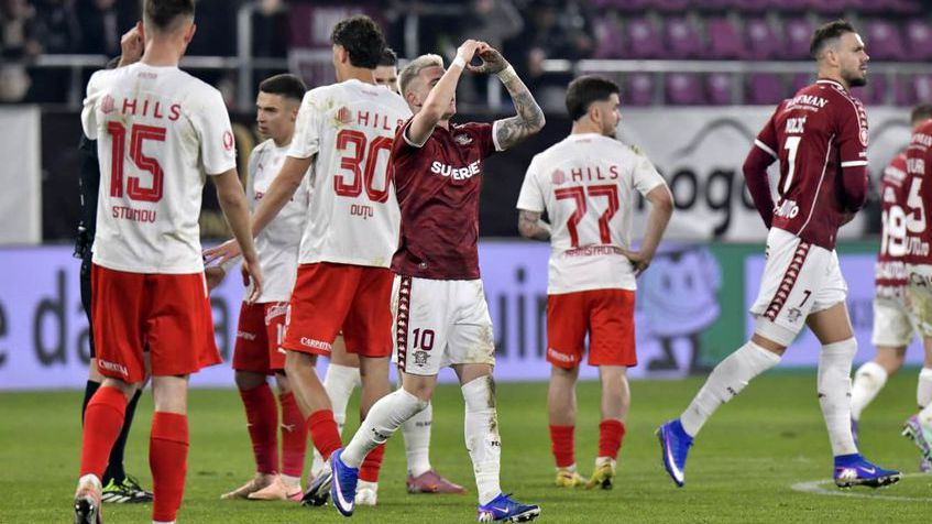 Рапид спечели дербито на Букурещ срещу Динамо след обрат, Миланов влезе в края