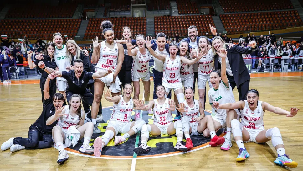 Отново победа за "лъвиците"! България с важна крачка напред по пътя към класиране на ЕвроБаскет 2027
