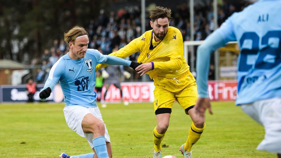 Тежко поражение за Малмьо и Карабельов за Купата на Швеция