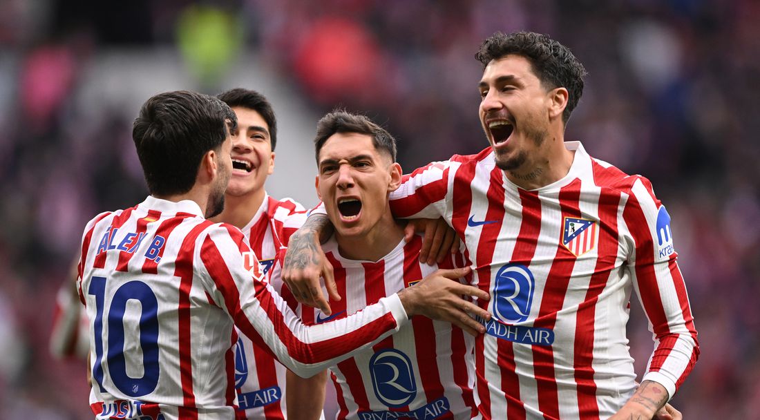 Страшен гол и червен картон за пипане на мъжко достойнство помогнаха на Атлетико