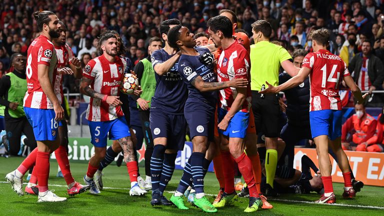  Сблъсъци в тунела след Атлетико - Ман Сити (видео) 