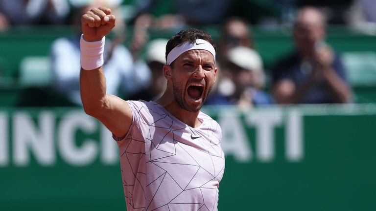  На живо: Григор Димитров - Алехандро Давидович Фокина 2:4 