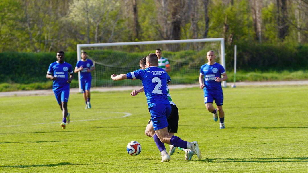 Несебър и Черноморец (Балчик) завършиха наравно