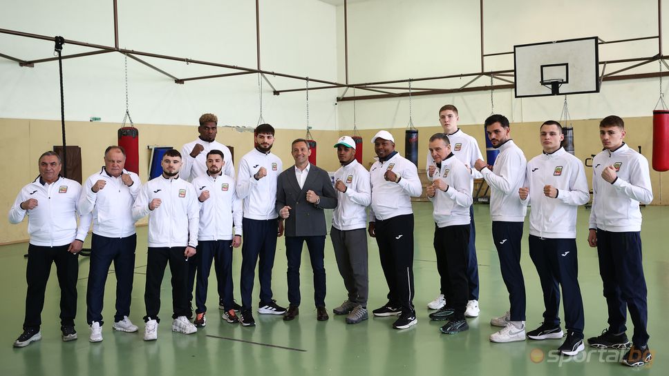 Открита тренировка на националите по бокс