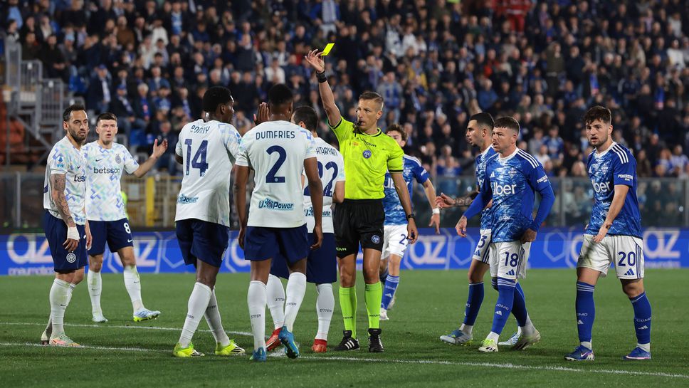 Интер е бил ощетен с дузпа за Комо, призна съдийски шеф