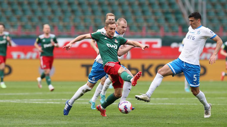 Локо и Динамо си вкараха 6 гола в зрелищно московско дерби