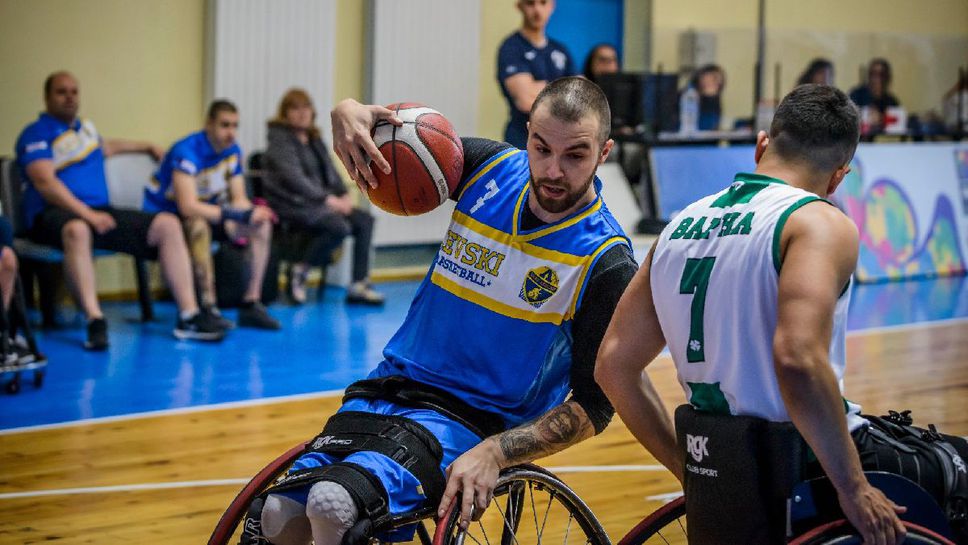 София Балкан и Левски започнаха с победи на държавното по баскетбол на колички