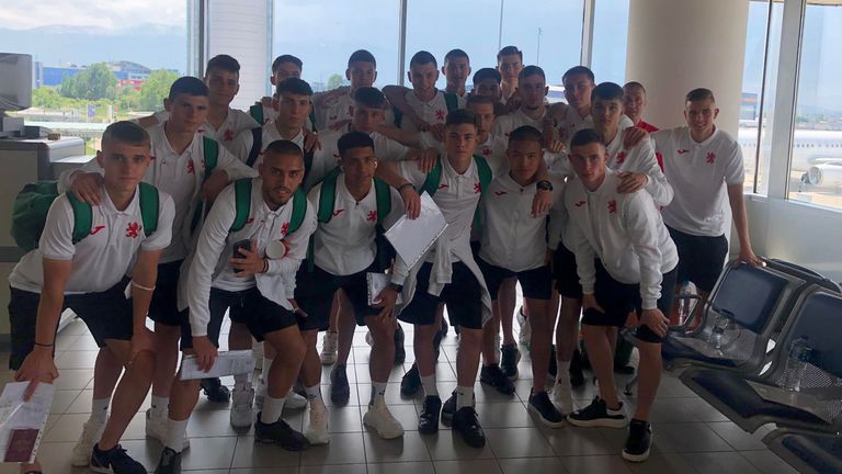 Юношеският национален отбор на България до 17 г отпътува за