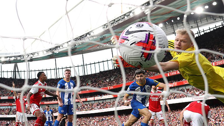 Брайтън отказа Арсенал от мечтите за титла след гръмко 3:0 в Лондон