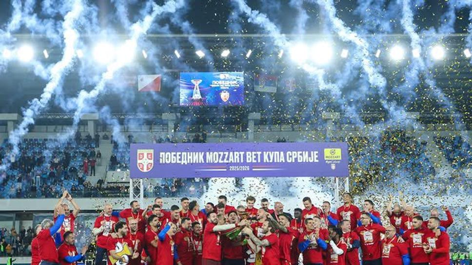 Цървена звезда затвърди хегемонията си в сръбския футбол като за