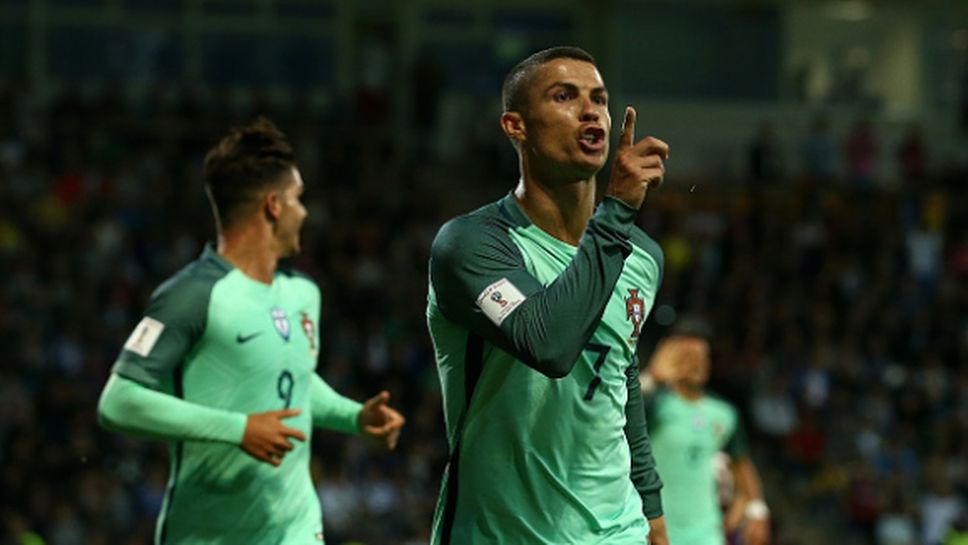 Два гола на Кристиано и лесни 3 точки за Португалия (видео)