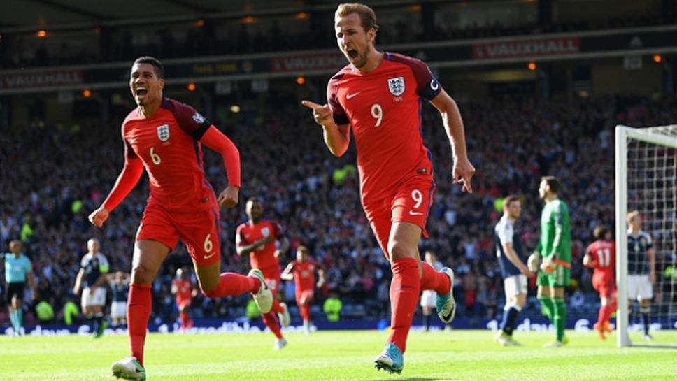 Хари Кейн спаси Англия в 93-тата минута и лиши Шотландия от мечтаната победа (видео)