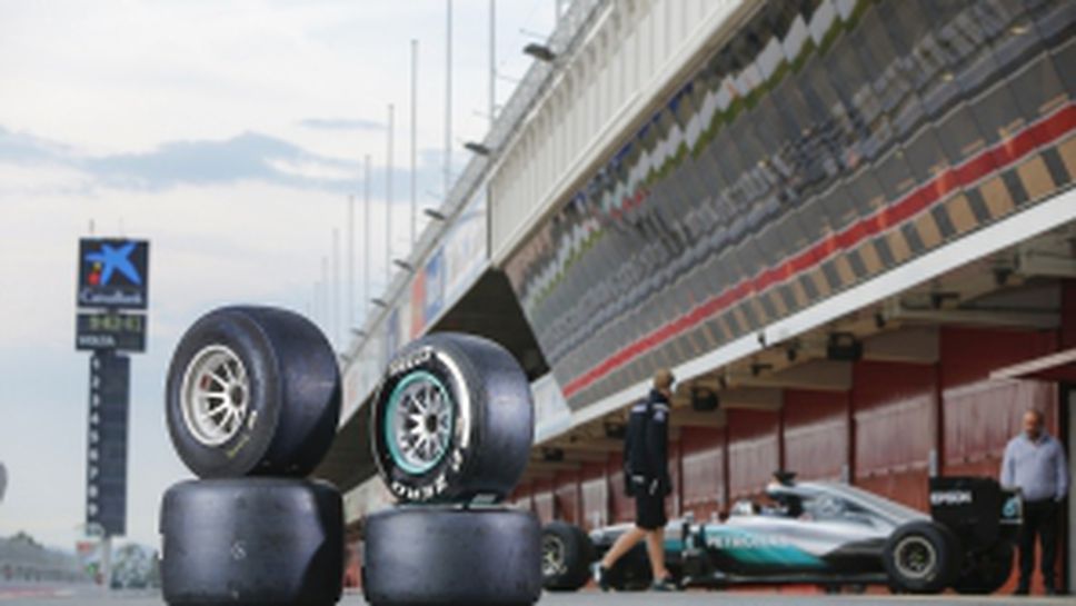 Тестът на Пирели за гуми 2017 в Испания