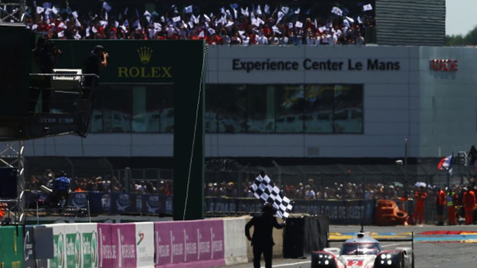 Porsche с трета поредна победа в "24-те часа на Льо Ман", горчива загуба за Toyota (видео)