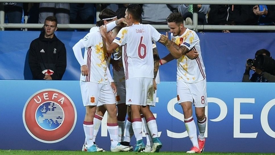 (АРХИВ) Испания срази и Португалия, вече е на полуфинал (видео)