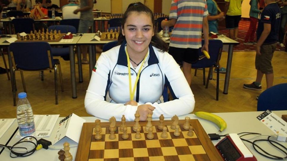 Виктория Радева стана европейска шампионка по рапид до 16 години