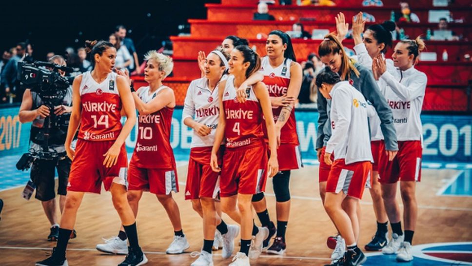 Турция спечели петото място на женския Евробаскет