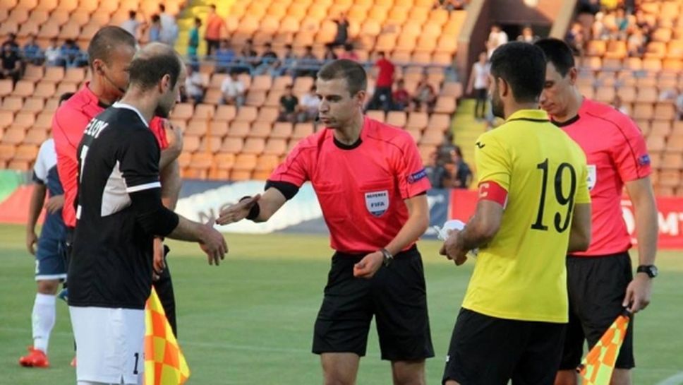 Български съдия показа 6 жълти картона в мач от ШЛ
