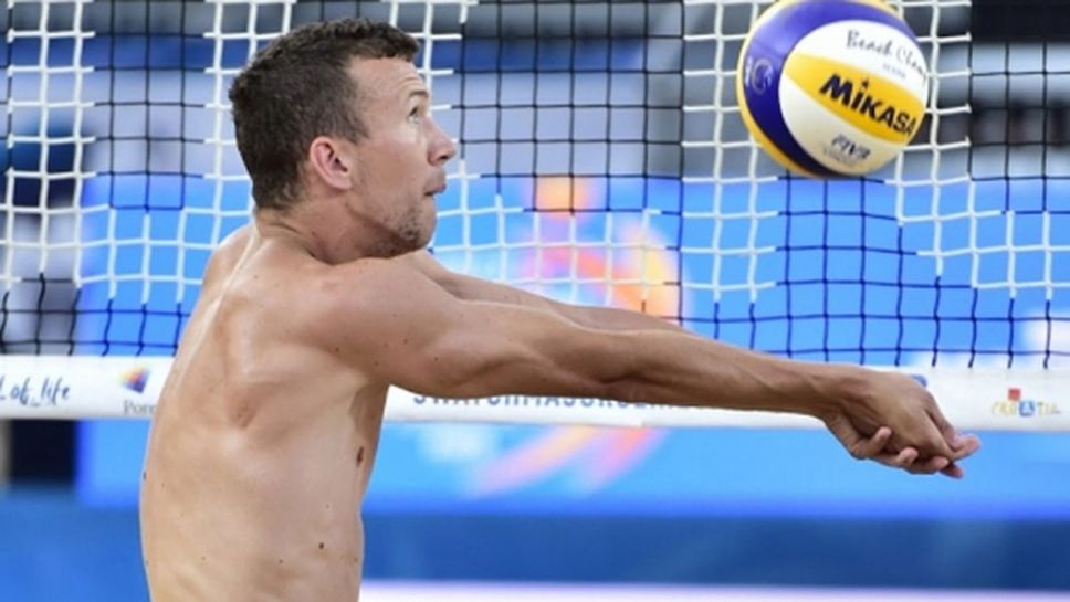 Иван Перишич дебютира в плажния волейбол (видео + снимки)