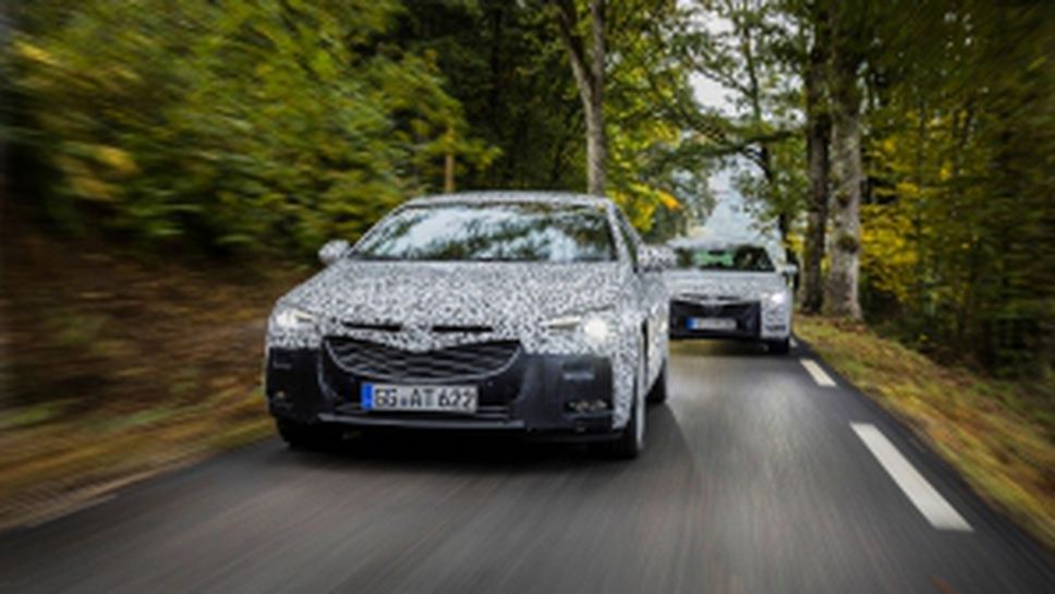 В последна фаза на разработване: Изцяло новият Opel Insignia