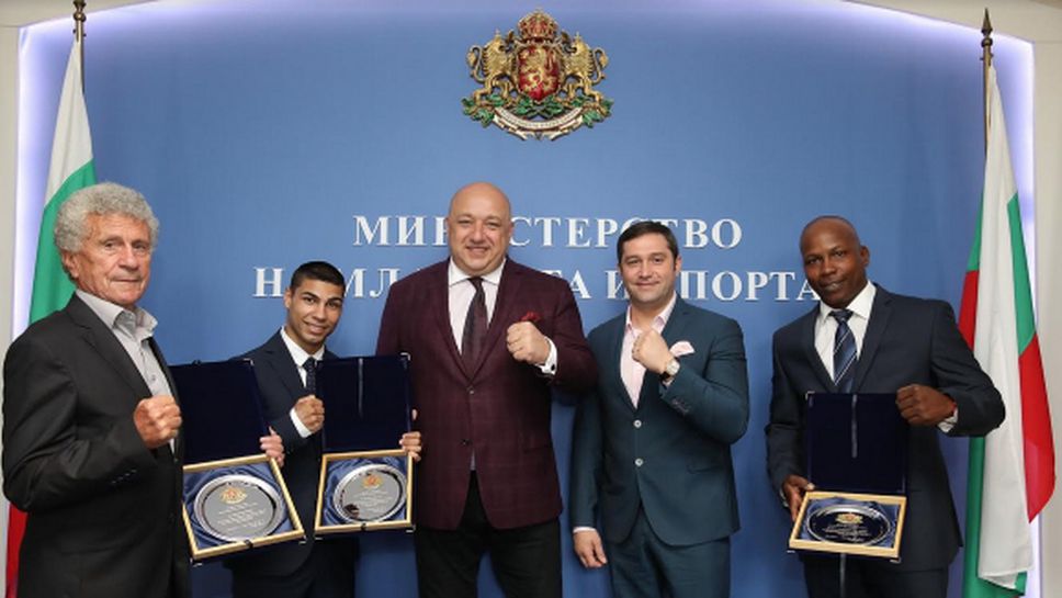 Министър Кралев: Даниел Асенов е едно от лицата на нашия спорт и бъдещето на българския бокс