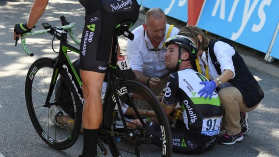 Фрактура на рамото вади Кавендиш от Тур-а, Саган обжалва