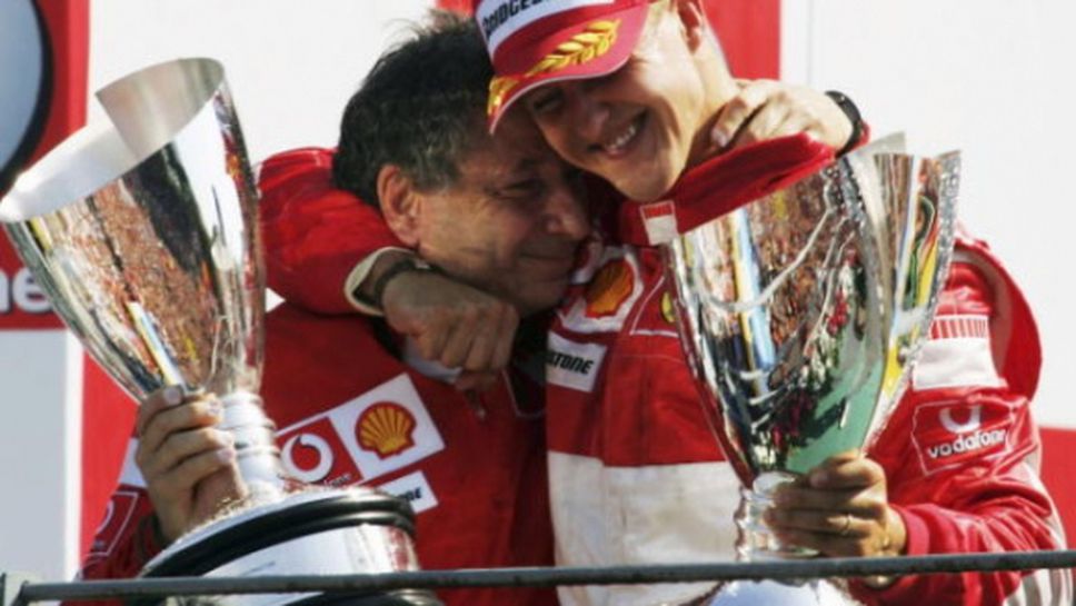 Жан Тод: Не спирам да прегръщам Михаел Шумахер
